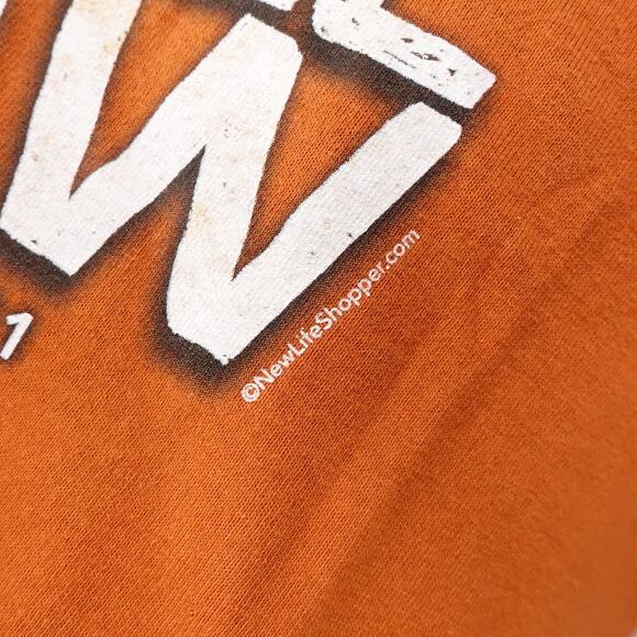 Every Knee Shall Bow Shirt Large Christian Cross Bible Verse Jesus Tee - Picture 3 of 8